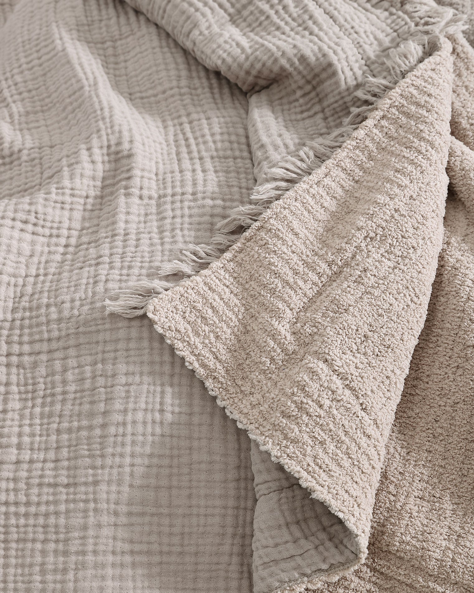 Snug Muslin Throw - Quahog Bay Bedding
