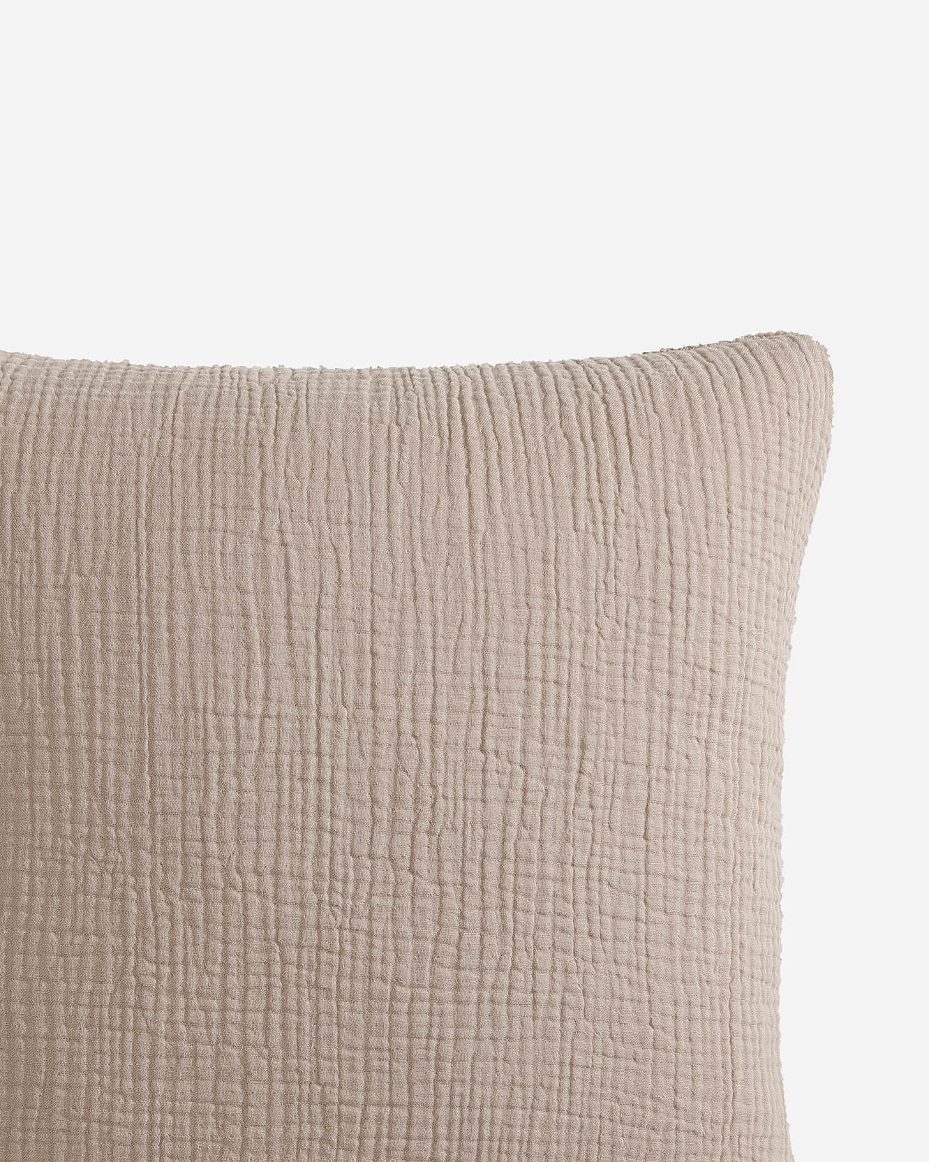 Snug Muslin Throw Pillow - Quahog Bay Bedding