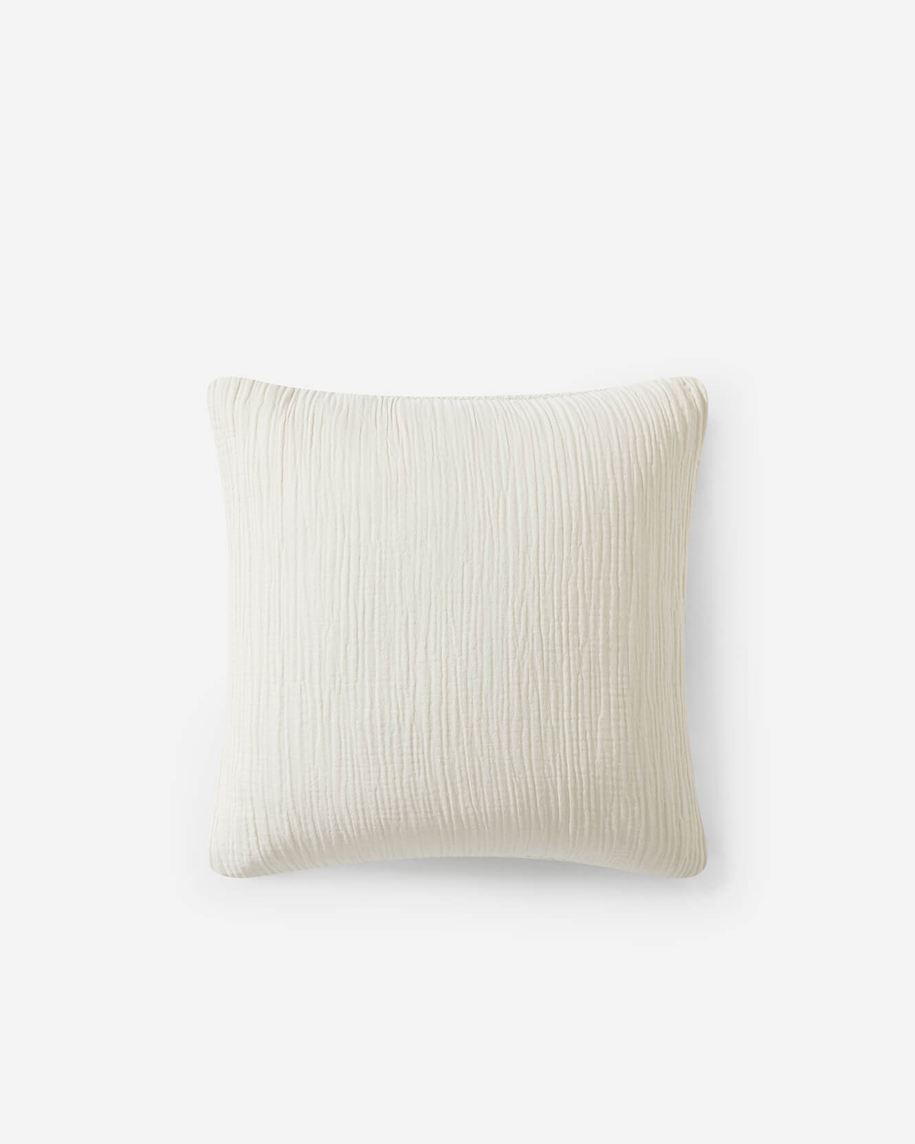 Snug Muslin Throw Pillow - Quahog Bay Bedding