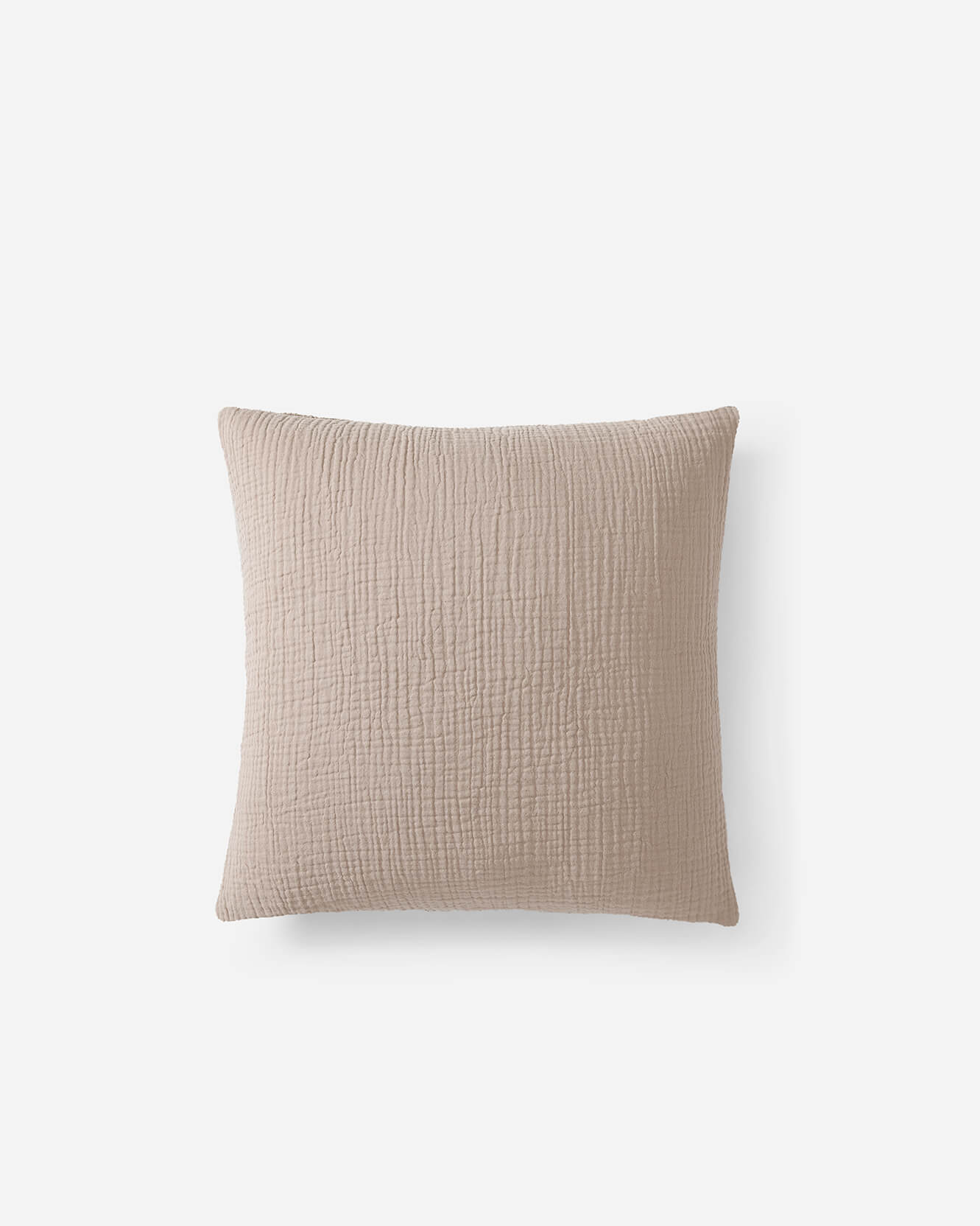 Snug Muslin Throw Pillow - Quahog Bay Bedding