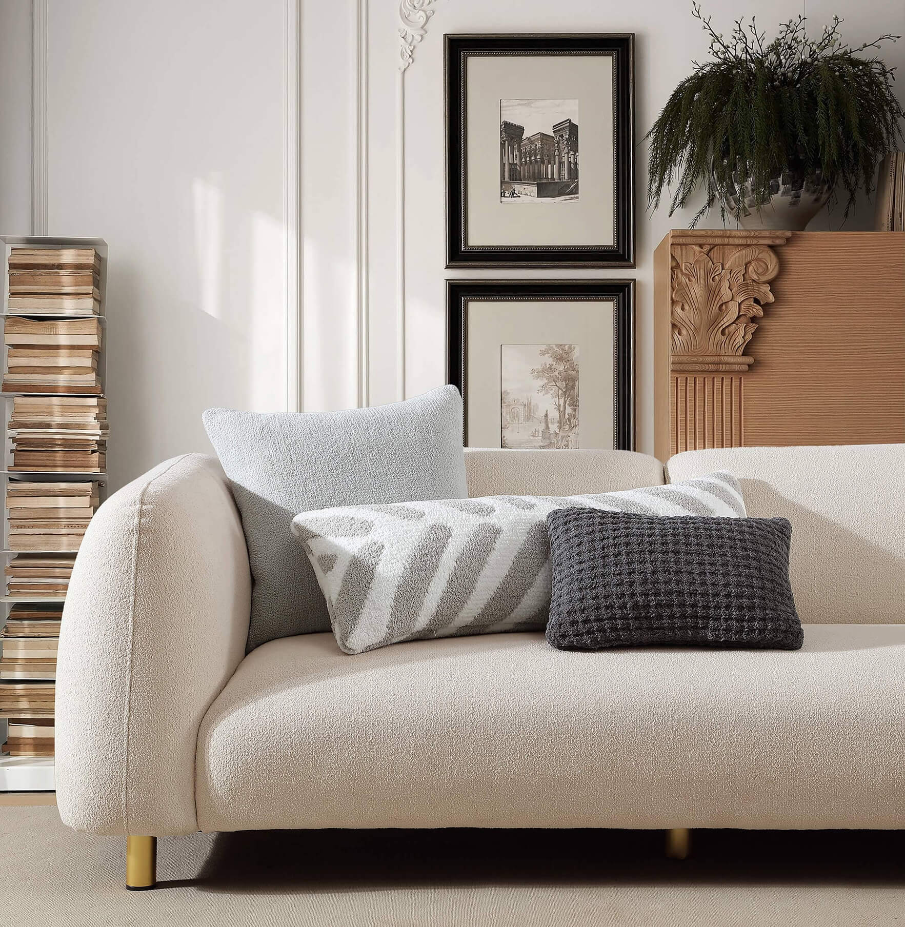 Snug Throw Pillow - Quahog Bay Bedding