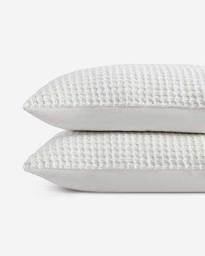 Snug Waffle + Bamboo Sham Set - Quahog Bay Bedding