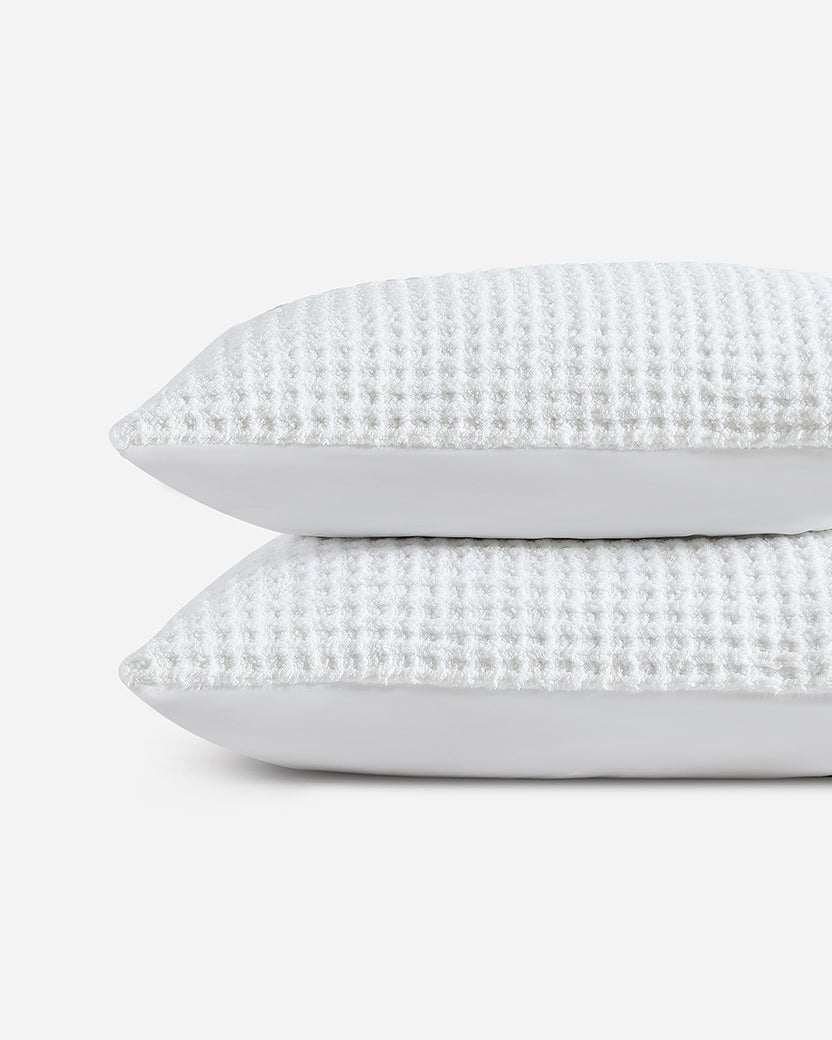 Snug Waffle + Bamboo Sham Set - Quahog Bay Bedding