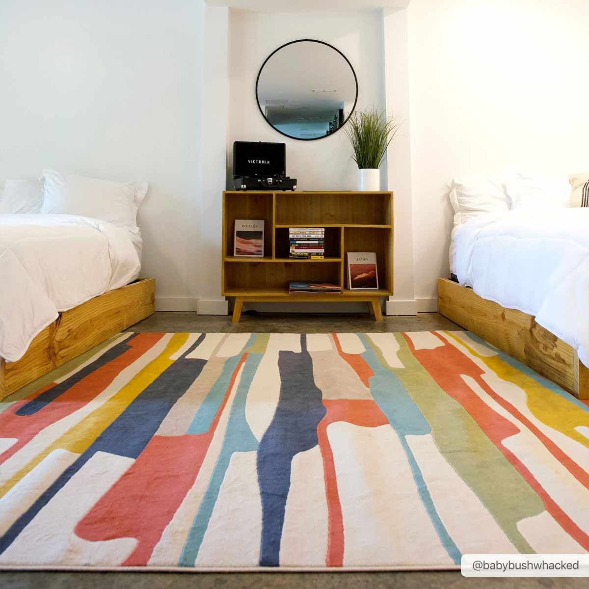 Southfields Colorful Modern Area Carpet - Medium Pile - Contemporary Rug - Quahog Bay Bedding