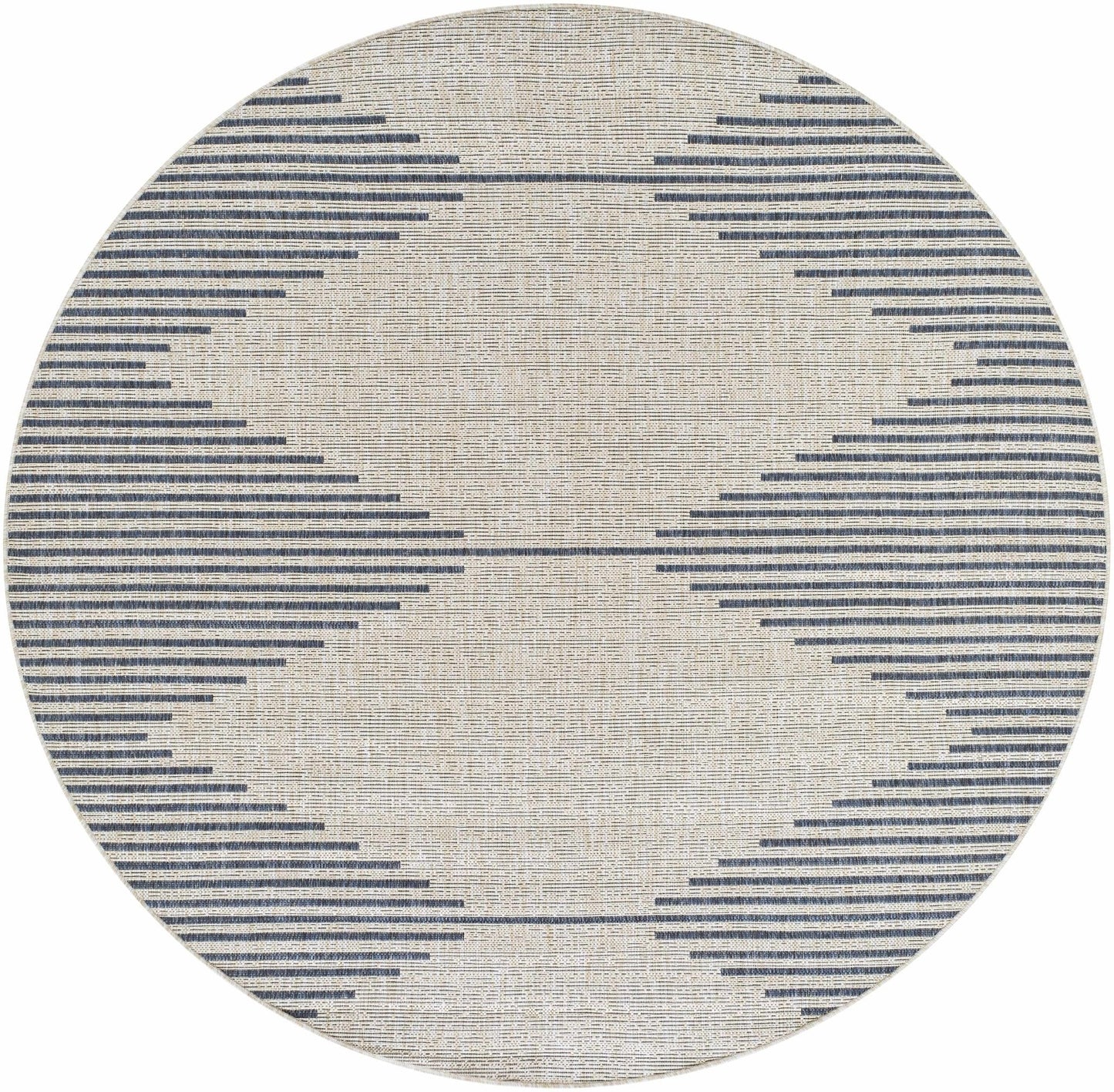Stephan Blue & Gray Outdoor Rug - Quahog Bay Bedding