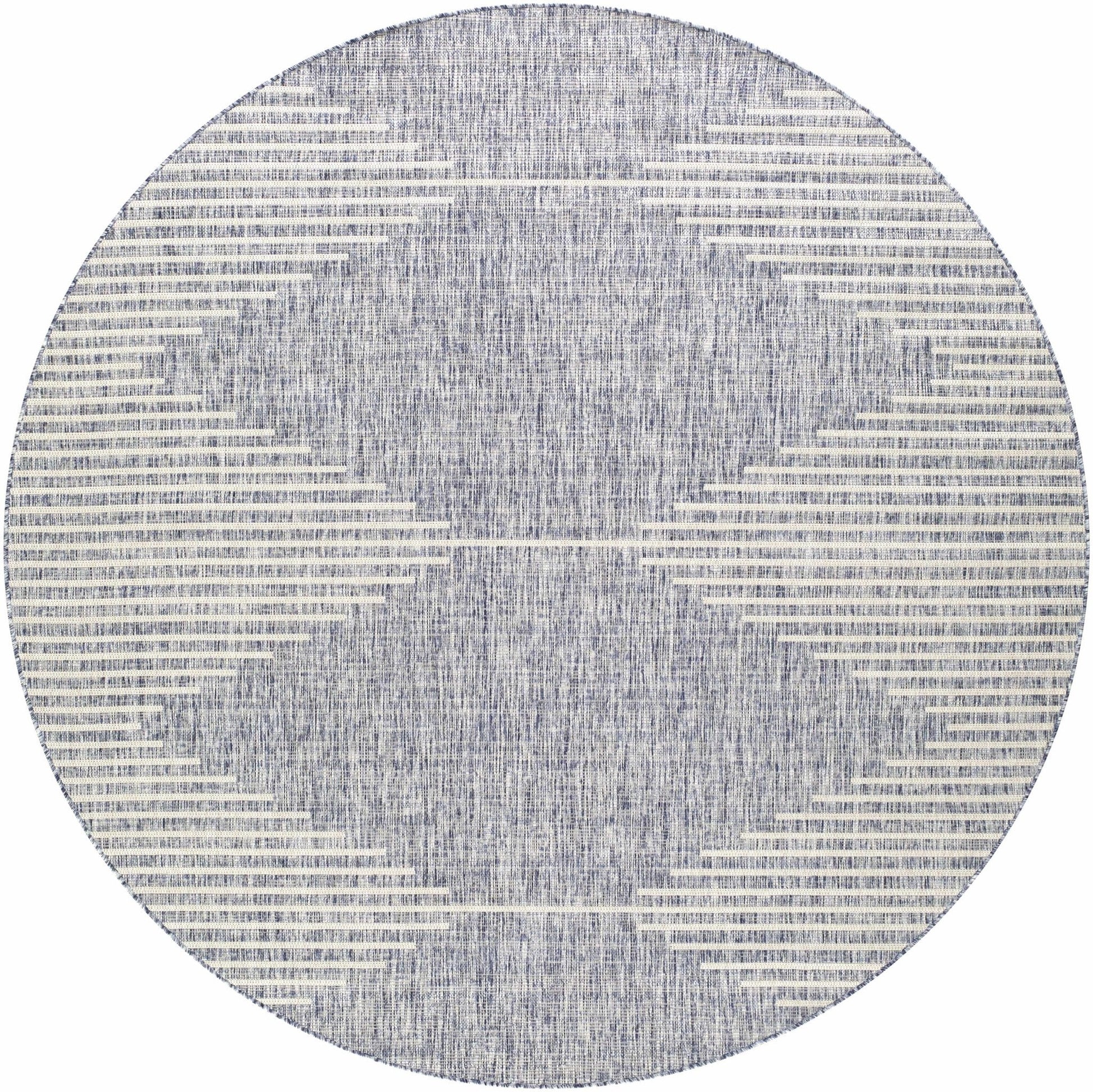 Stephan Blue Outdoor Rug - Quahog Bay Bedding