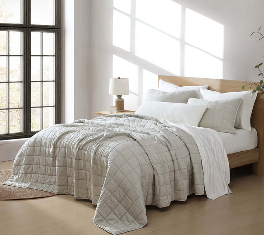 Stonewashed Lyocell Quilt - Quahog Bay Bedding