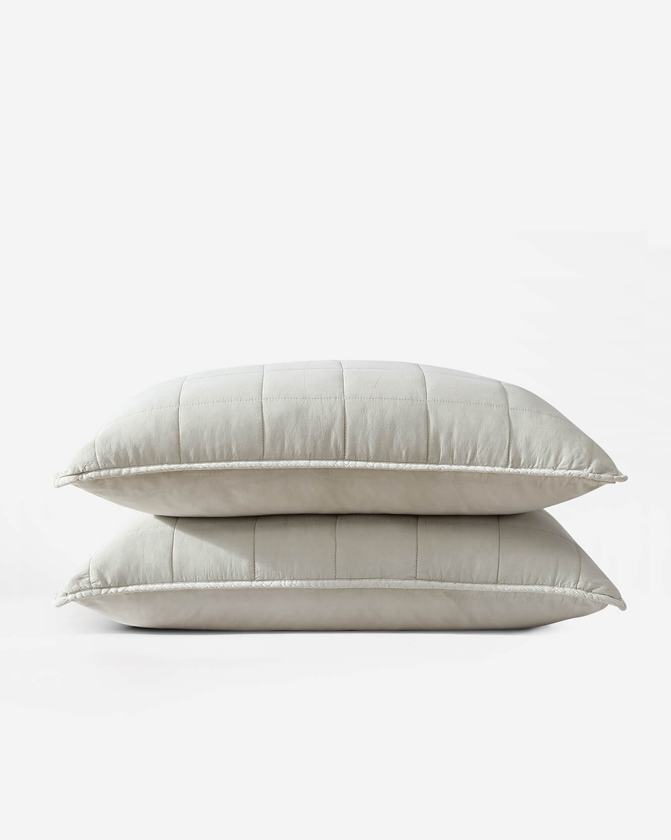Stonewashed Lyocell Sham Set - Quahog Bay Bedding