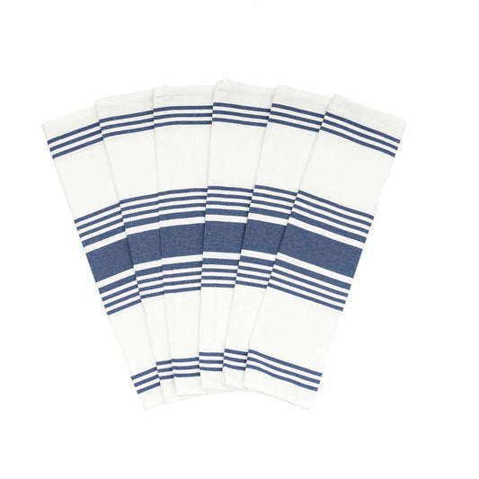 Striped Kitchen Towels - Quahog Bay Bedding