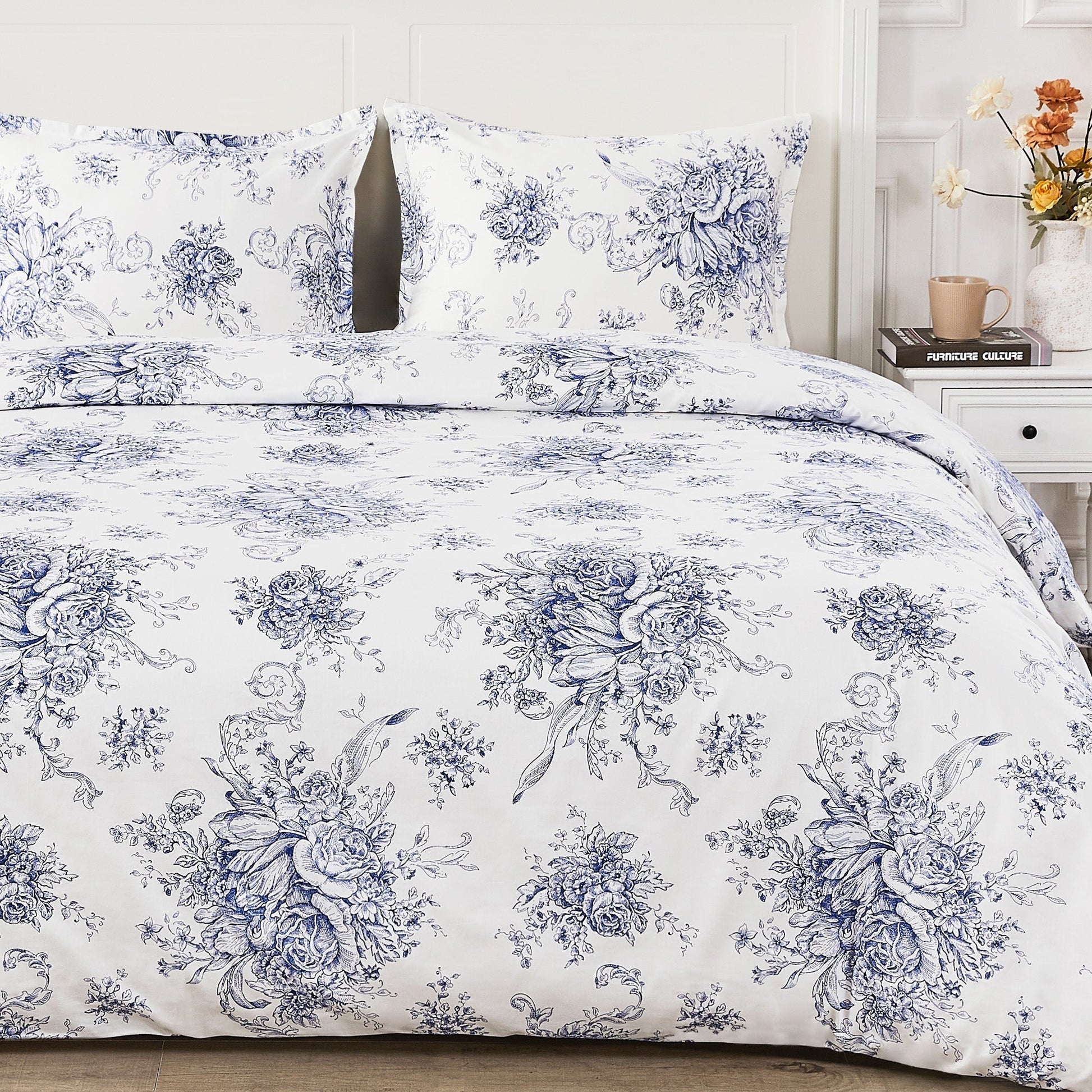 Toile Duvet Set - Quahog Bay Bedding