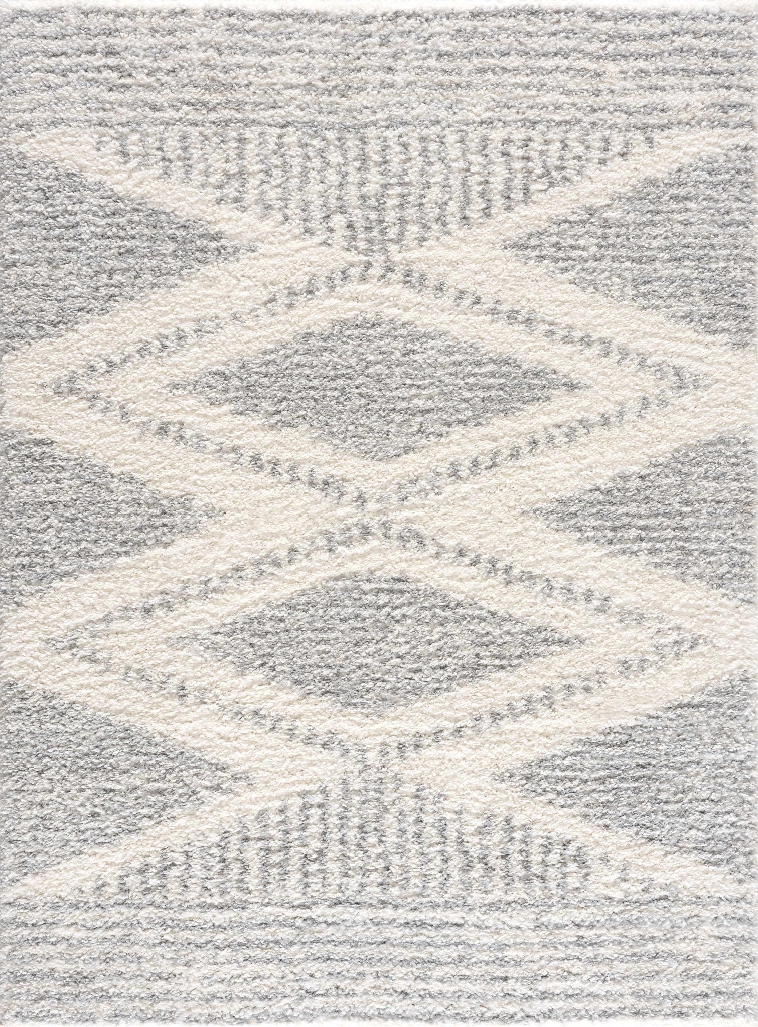 Trunding Plush Area Rug in Gray - Plush Pile Rugs - Quahog Bay Bedding