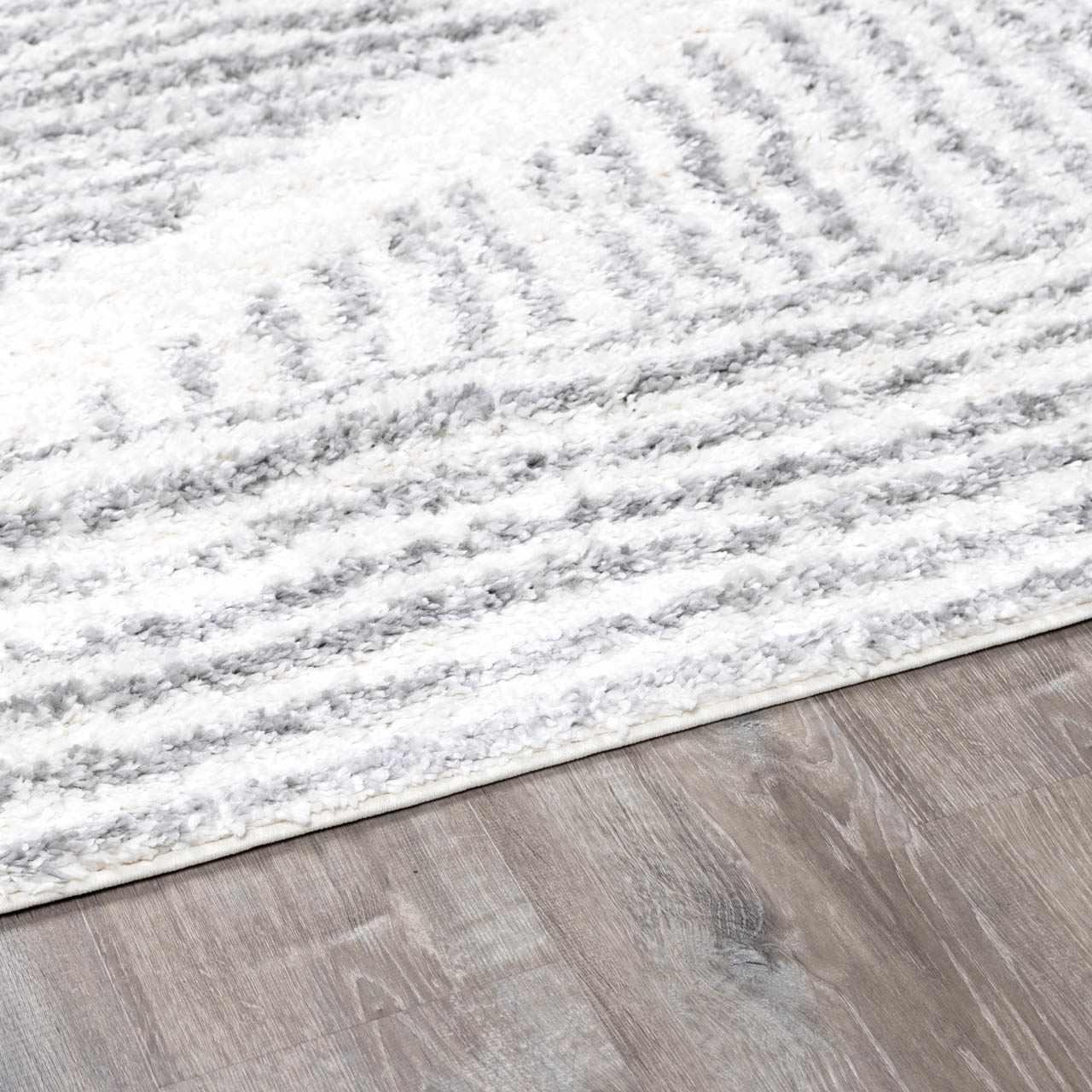 Trunding Plush Area Rug in Gray - Plush Pile Rugs - Quahog Bay Bedding