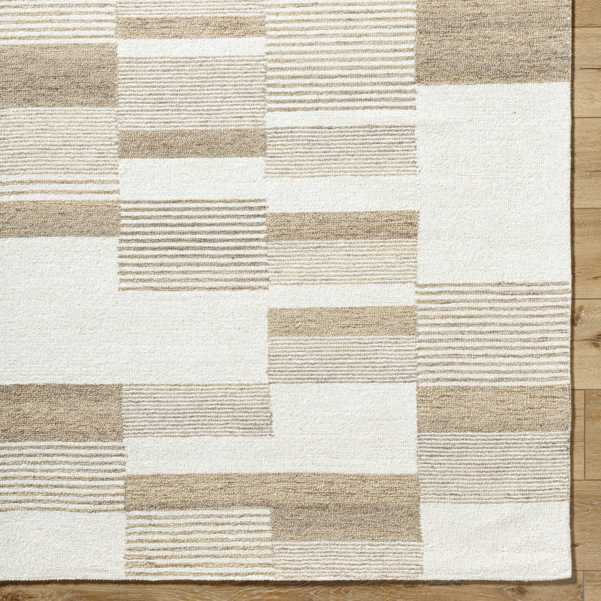 Varen Broken - Striped Area Rug - Quahog Bay Bedding