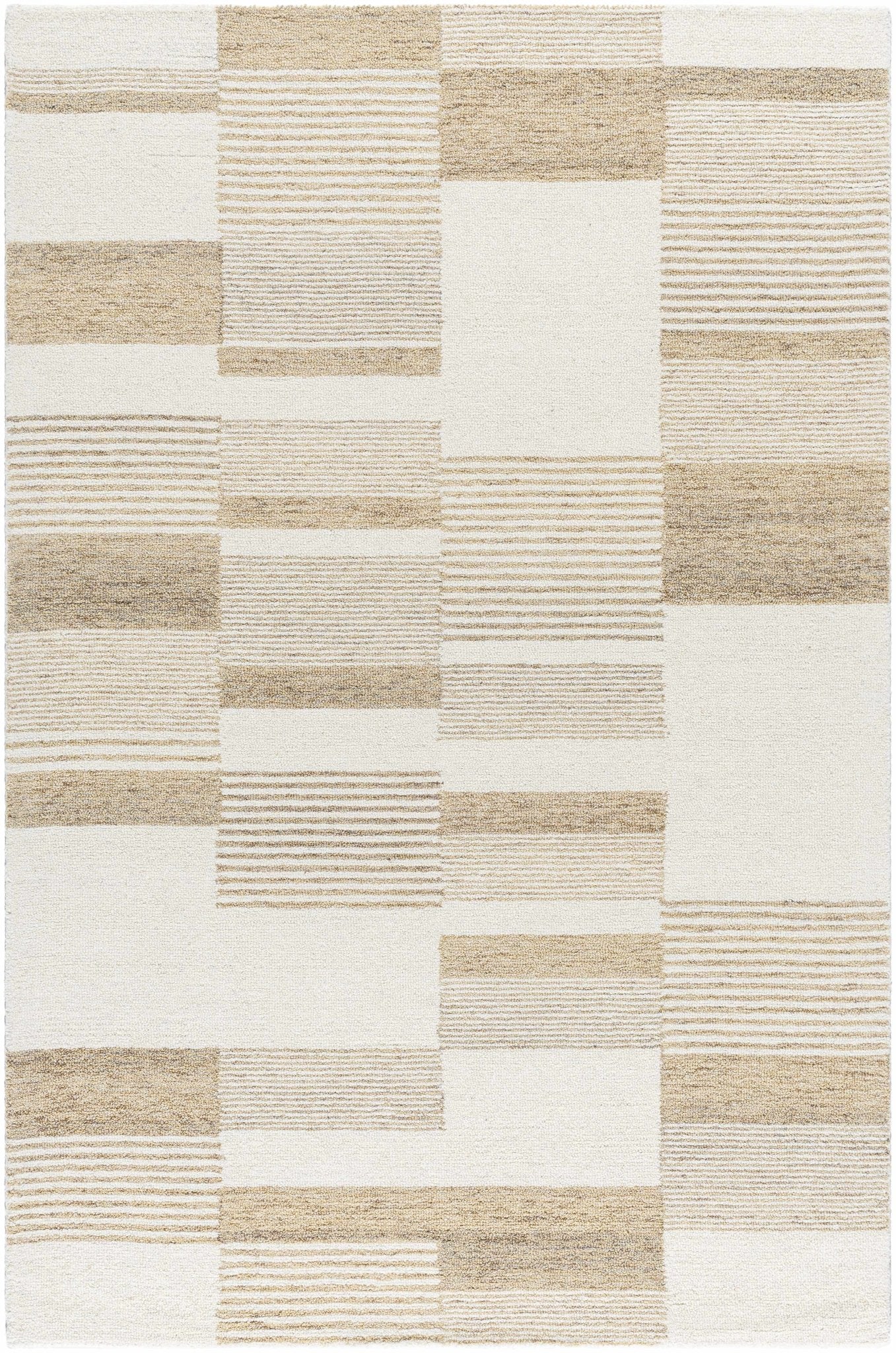 Varen Broken - Striped Area Rug - Quahog Bay Bedding
