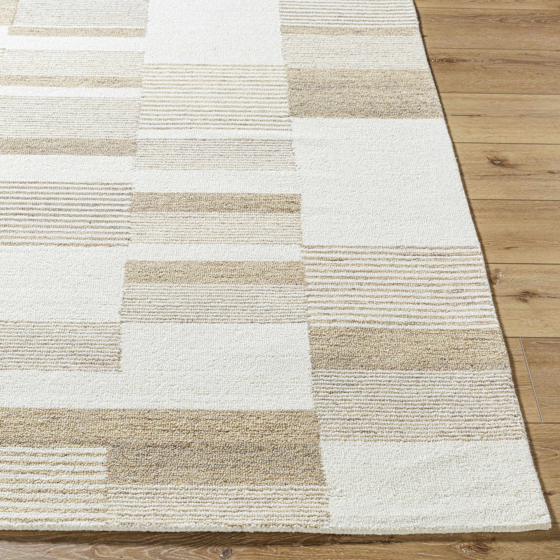 Varen Broken - Striped Area Rug - Quahog Bay Bedding