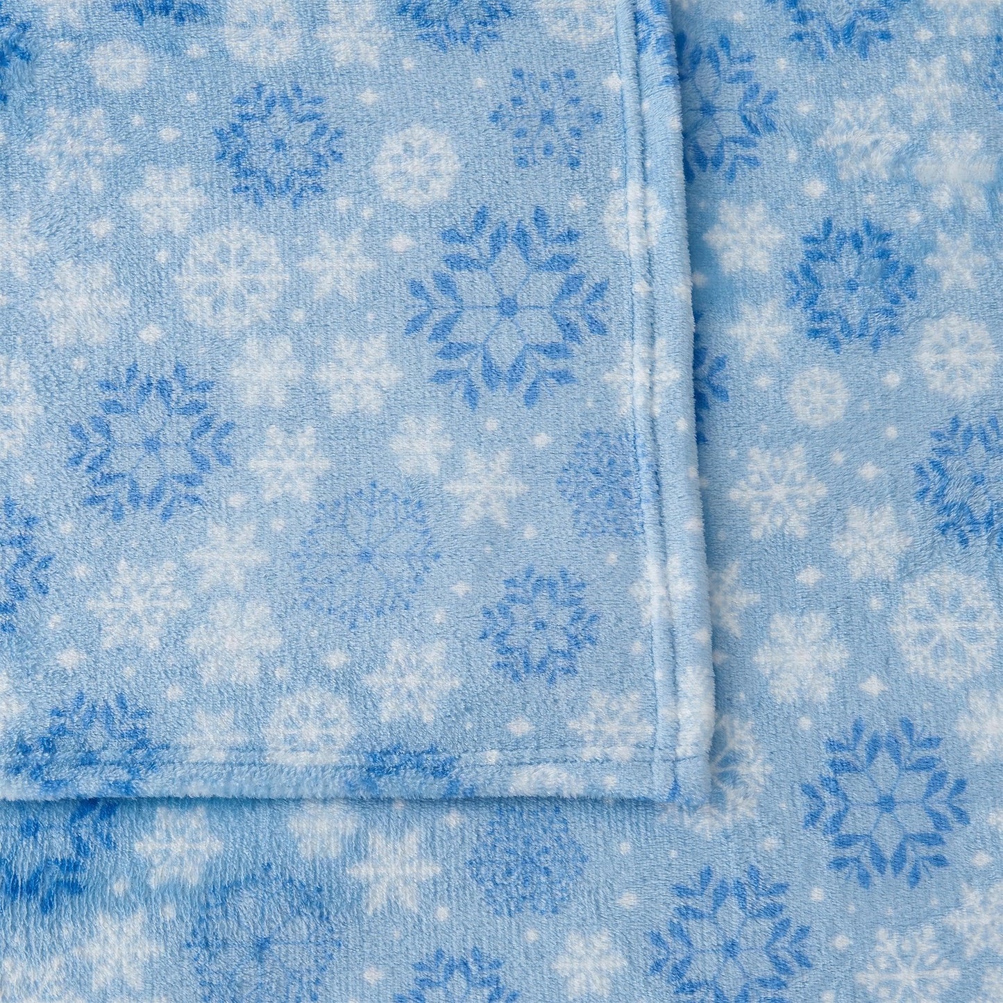 Velvet Luxe Printed Plush Sheet - Winter & Christmas Themed Bedding - Quahog Bay Bedding