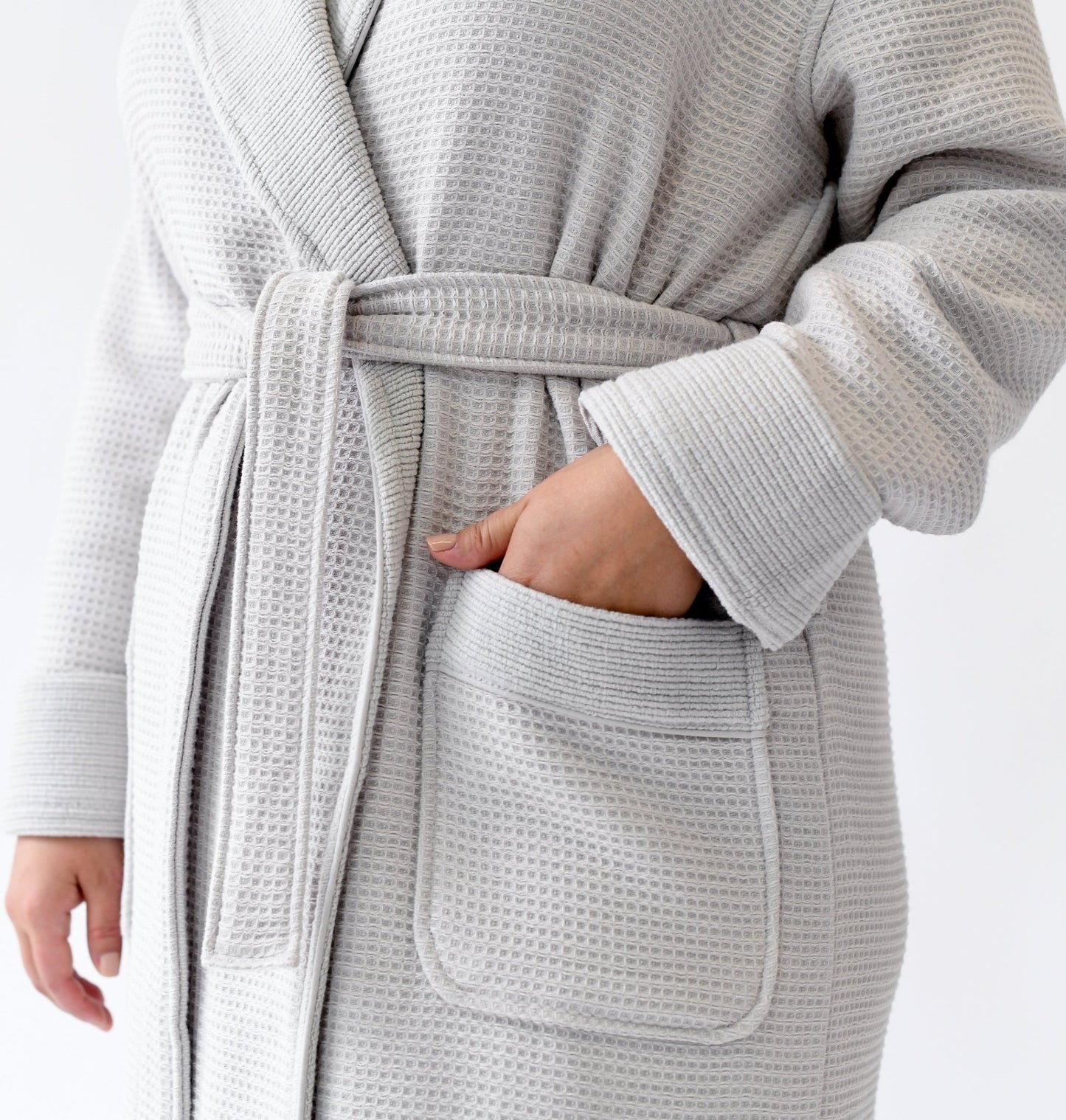 Waffle Bath Robe - Quahog Bay Bedding