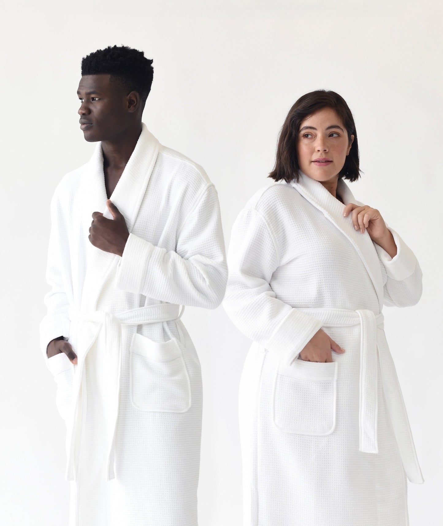 Waffle Bath Robe - Quahog Bay Bedding