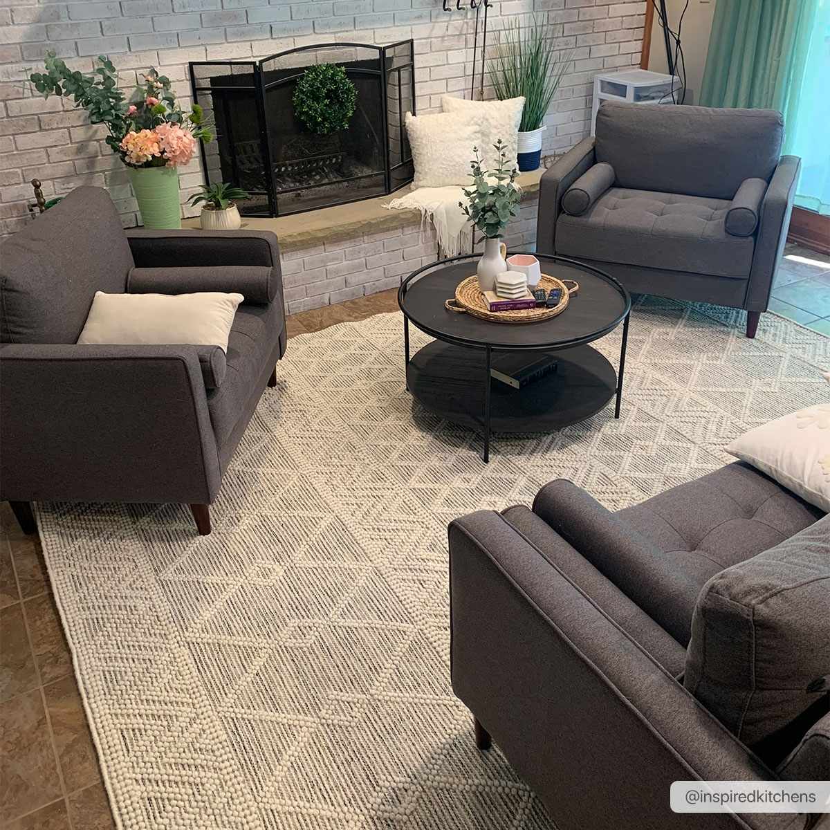 Whittington Wool Area Rug - Quahog Bay Bedding