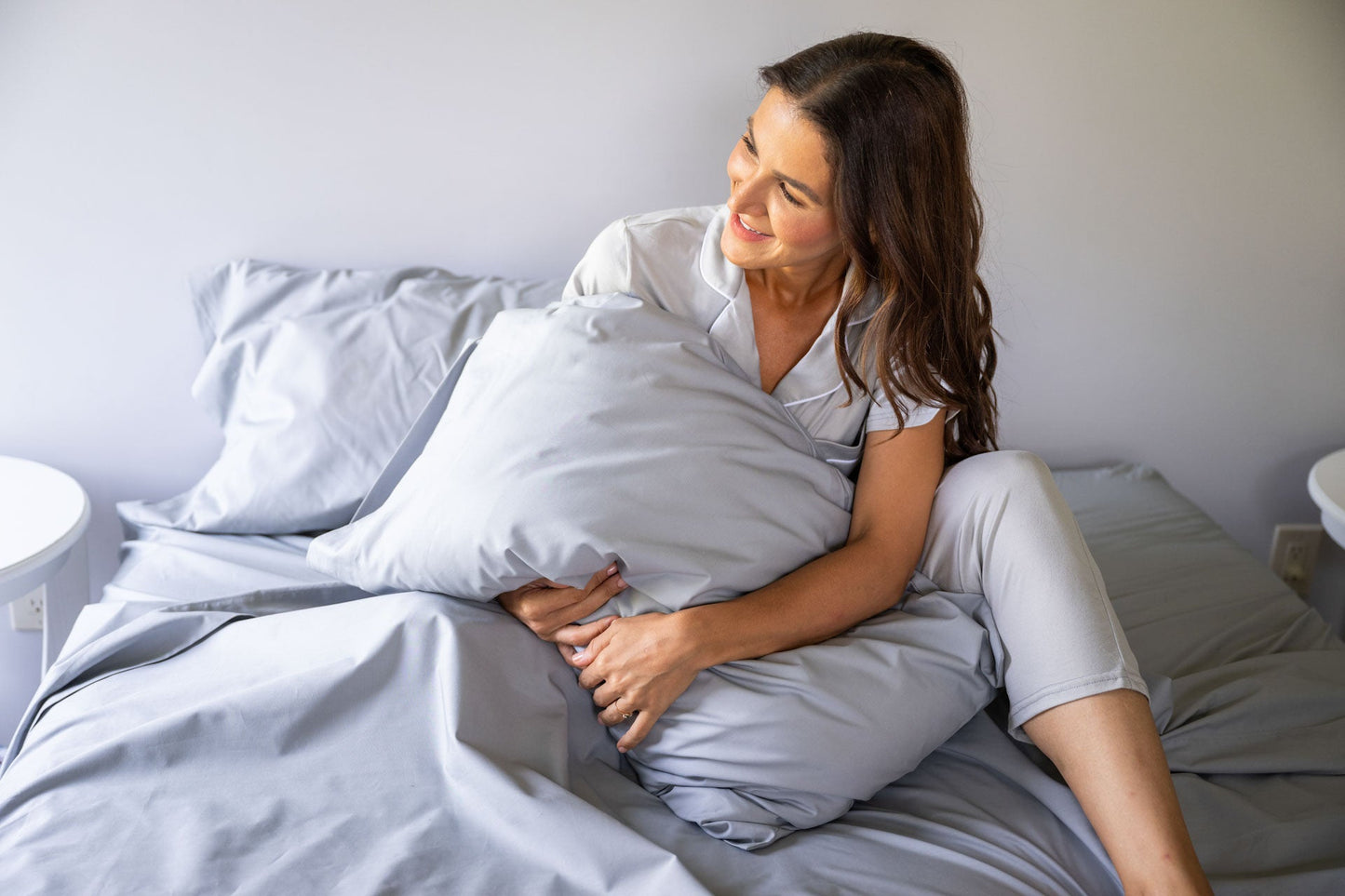 Natural Cotton Bed Pillowcases - - American Made With USA Grown Cotton