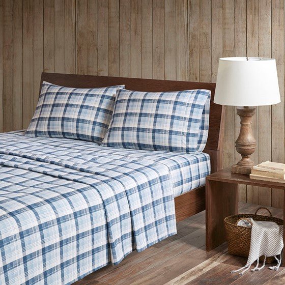 Woolrich 100% Cotton Printed Flannel Sheet Set - Quahog Bay Bedding