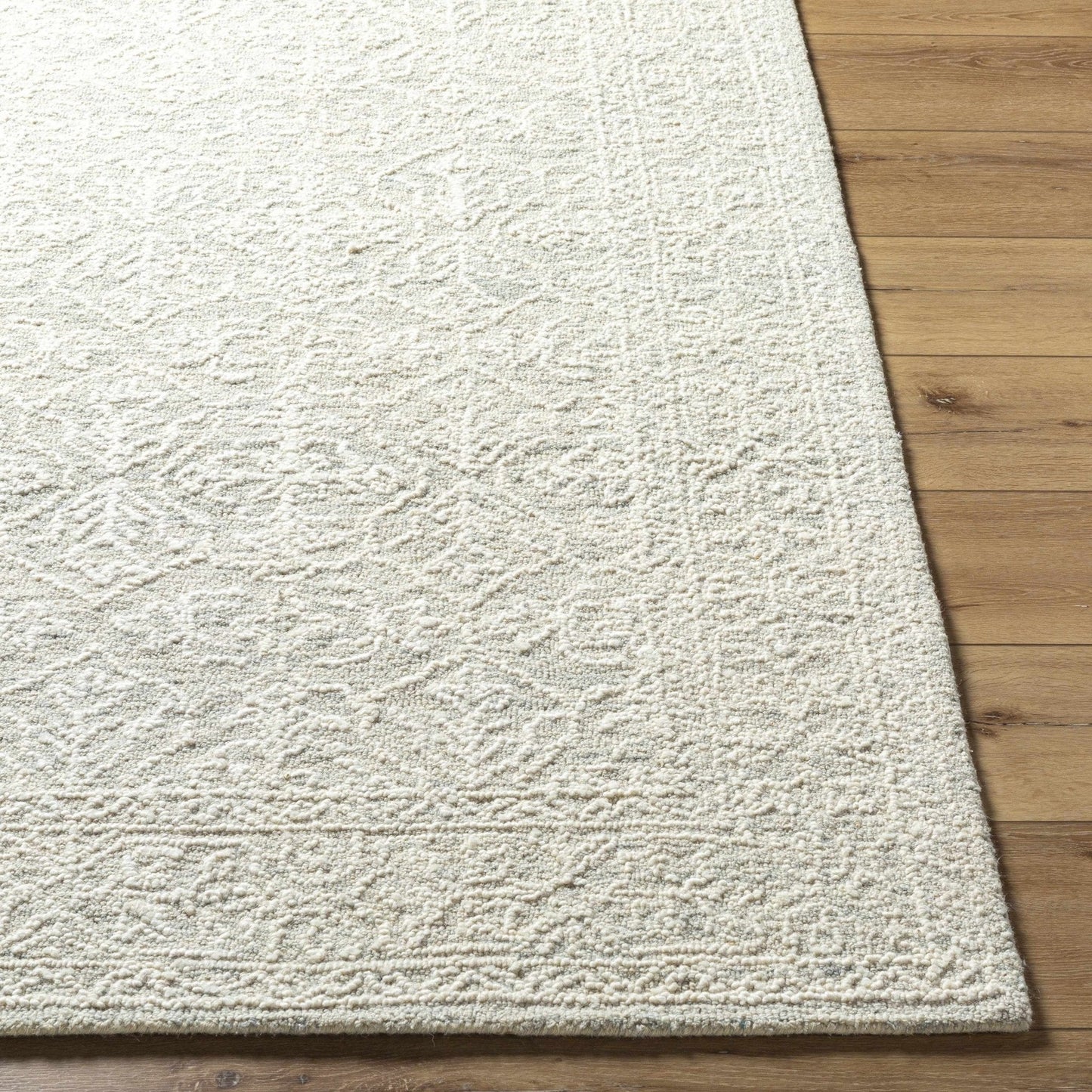 Yadid Sage Wool Area Rug - Quahog Bay Bedding