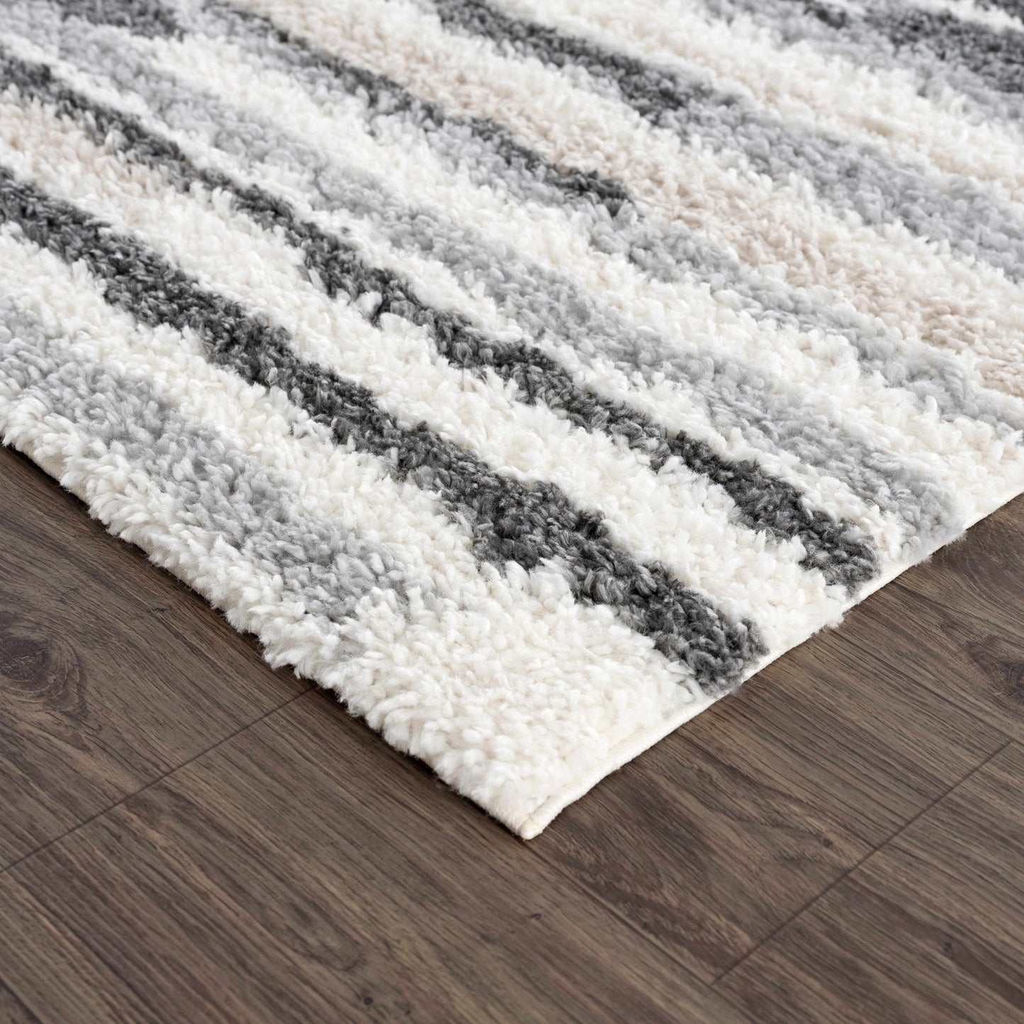 Zoya Irregular Striped Area Rug - Quahog Bay Bedding