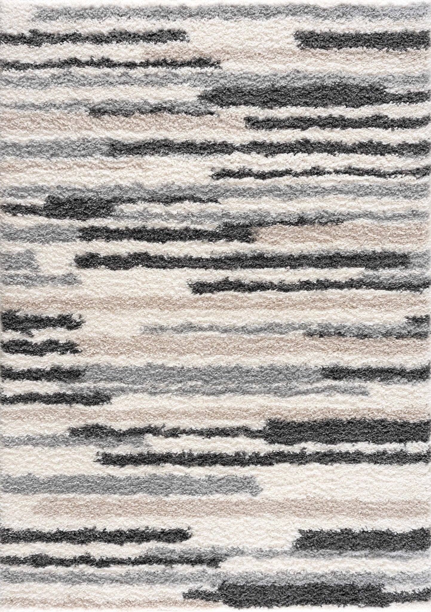 Zoya Irregular Striped Area Rug - Quahog Bay Bedding