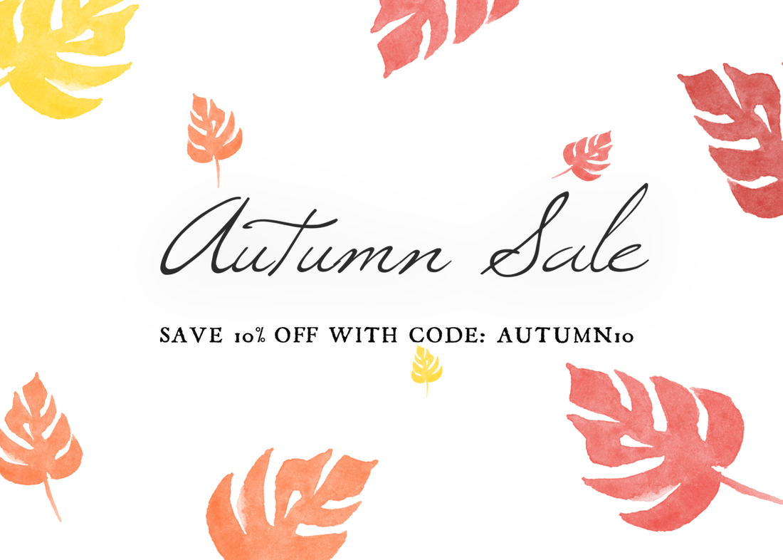 BEDDING SALE! CELEBRATE AUTUMN WITH A 10% OFF COUPON! - Quahog Bay Bedding