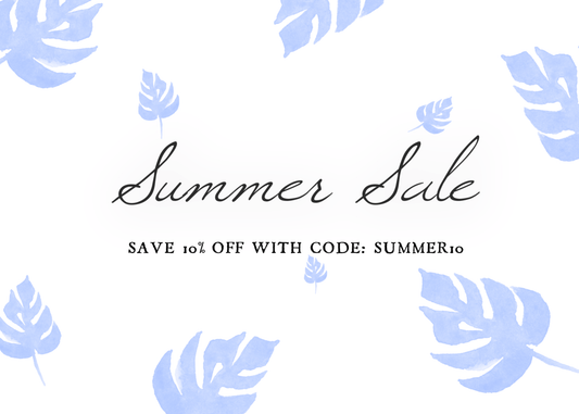 BEDDING SALE! CELEBRATE SUMMER WITH A 10% COUPON!