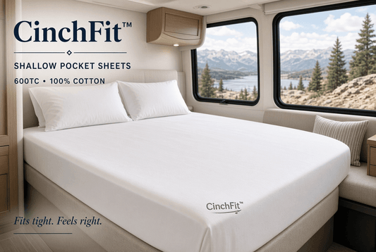 CinchFit - The Best Sheets For RV Mattresses