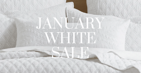 January White SALE - Quahog Bay Bedding