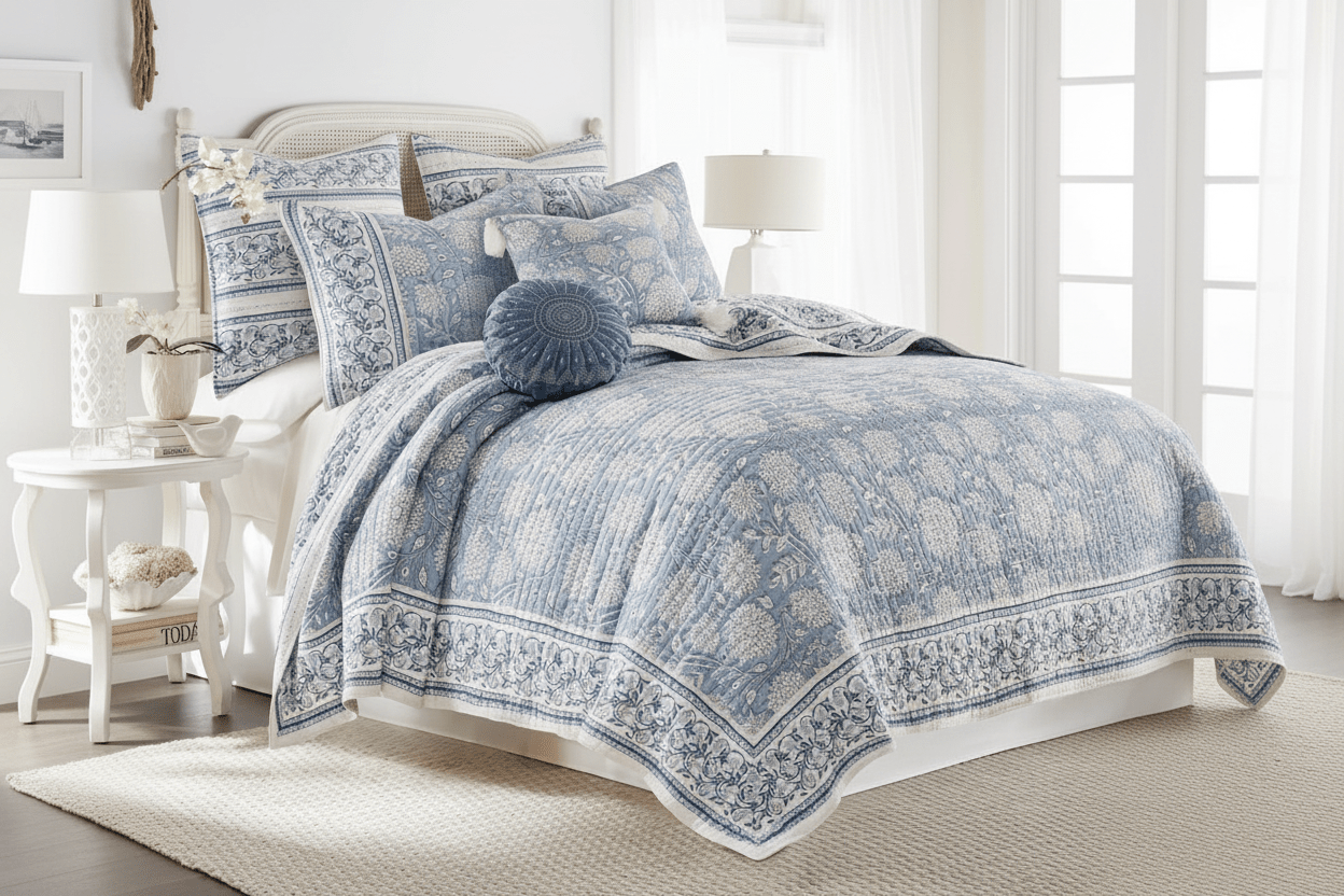 Adare Blue Collection - Quahog Bay Bedding