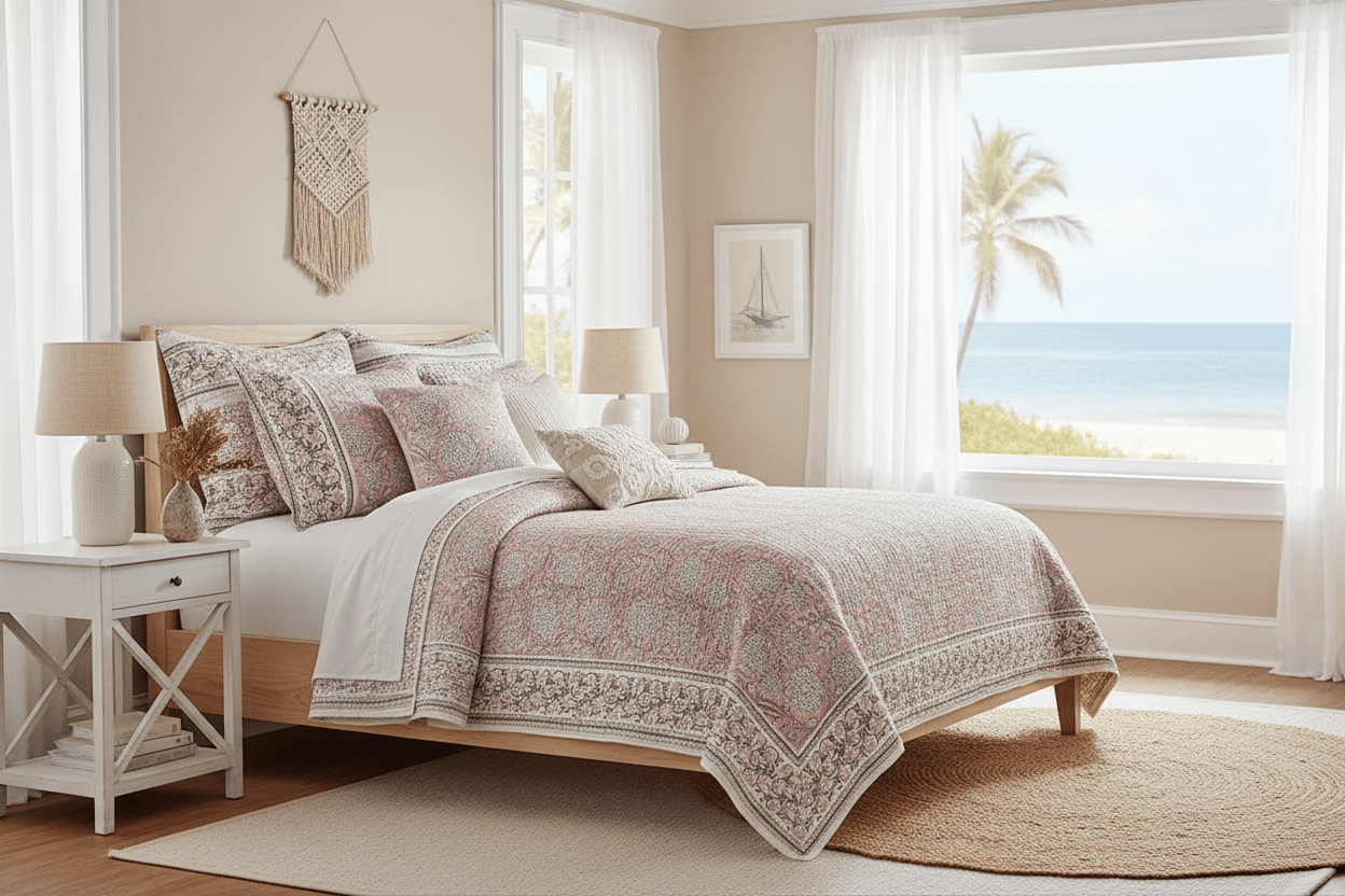 Adare Blush Collection - Quahog Bay Bedding