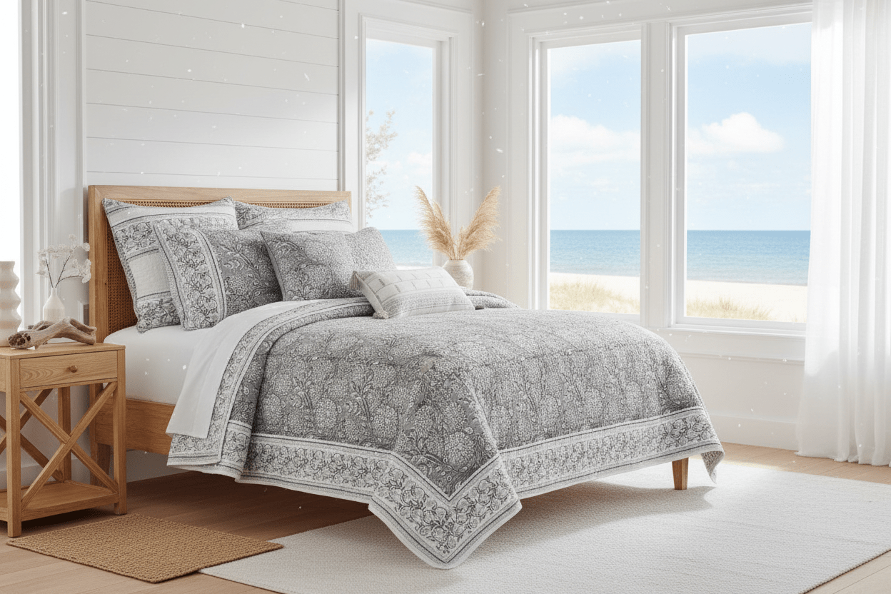 Adare Grey Collection - Quahog Bay Bedding