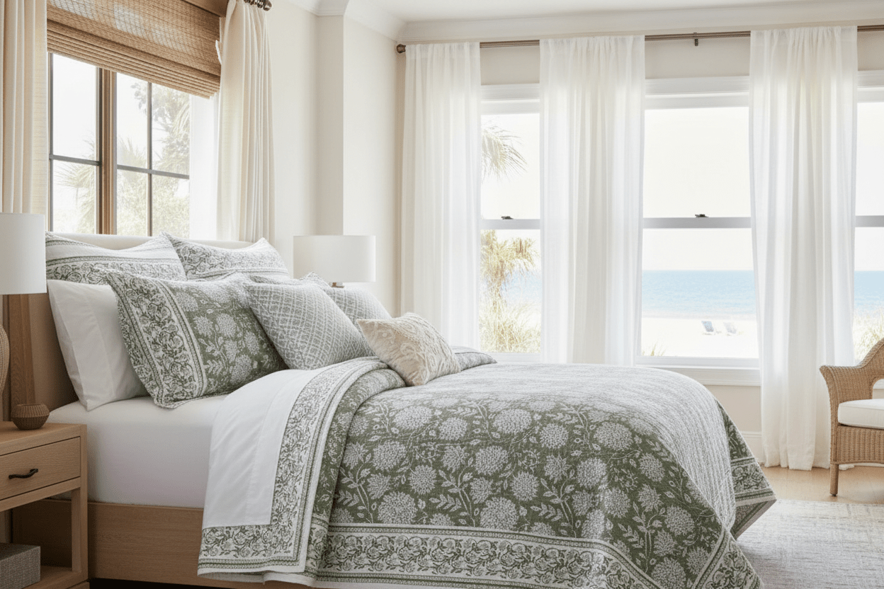 Adare Sage Collection - Quahog Bay Bedding