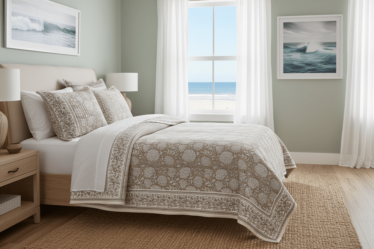 Adare Taupe Collection - Quahog Bay Bedding