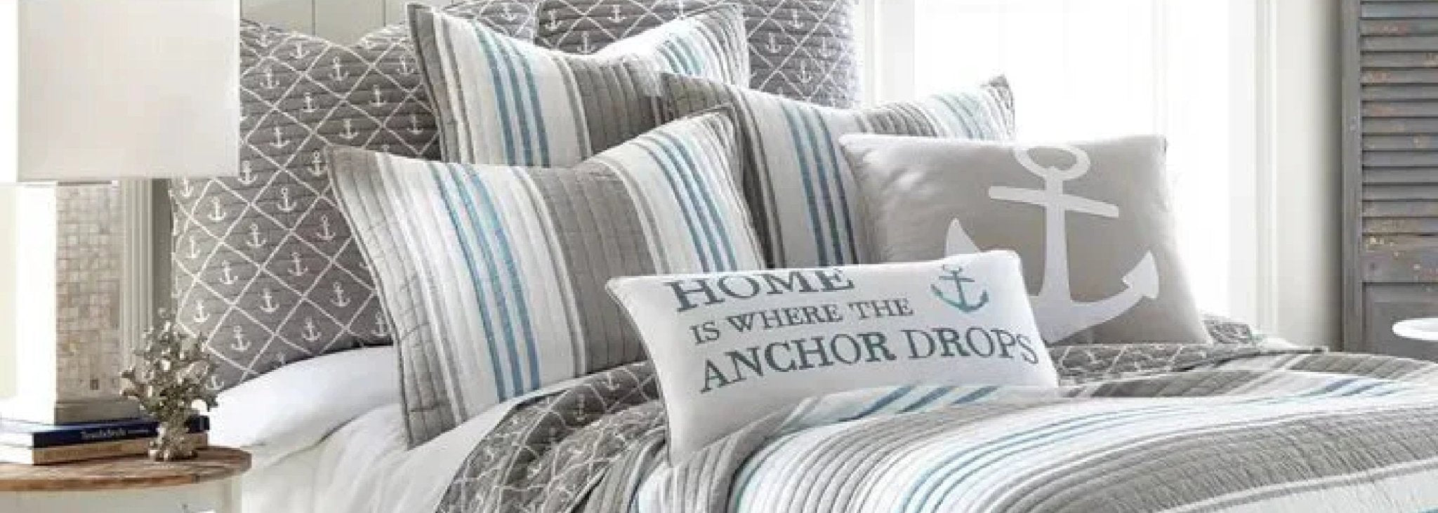 Set biancheria da letto nautica Ocean Anchor Decor copripiumino Sailor Pirate Captain Sea Adventure copriletto per bambini ragazzi blu Navy 15 Set biancheria da letto nautica Ocean Anchor Decor copripiumino Sailor Pirate Captain Sea Adventure copriletto per bambini ragazzi blu Navy 15