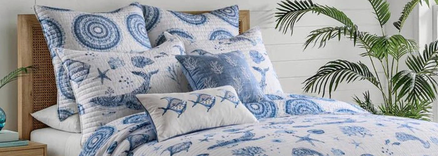 Batik Coastal Bedding Collection - Quahog Bay Bedding