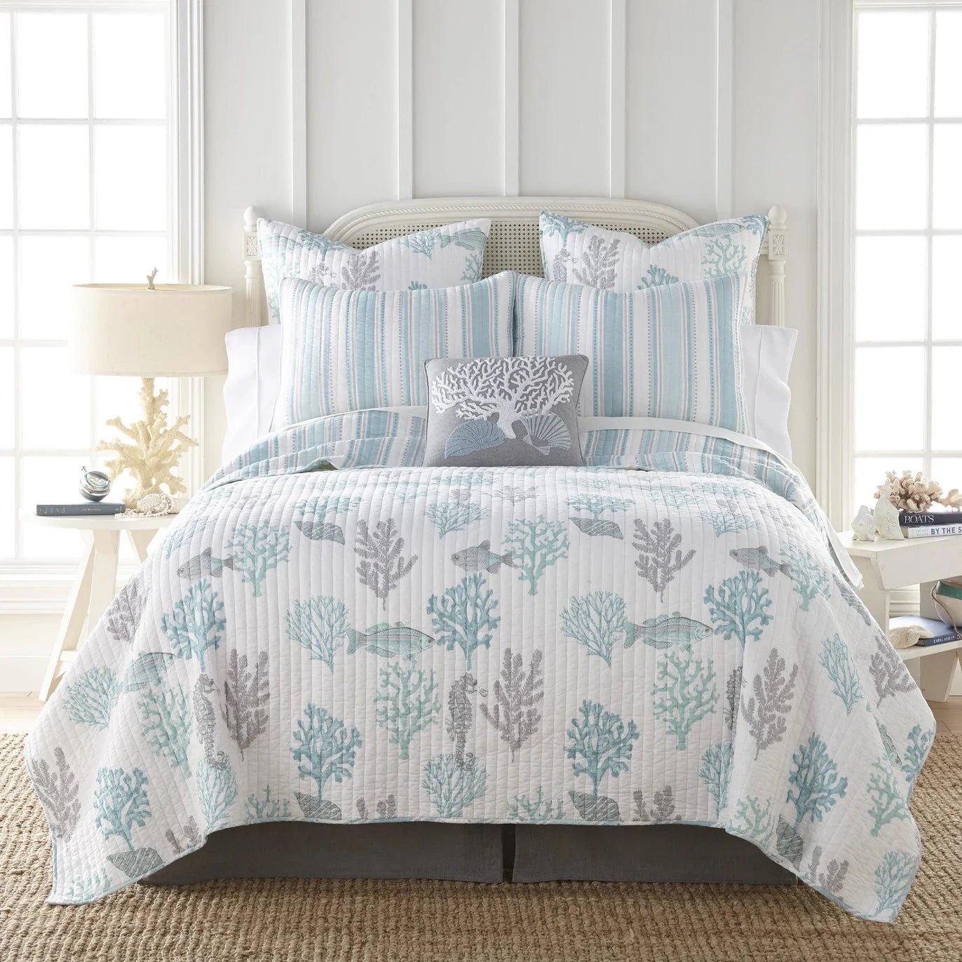 Cape Coral Collection - Quahog Bay Bedding