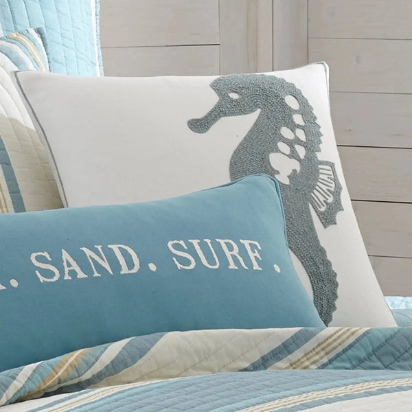 Coastal Pillows - Quahog Bay Bedding