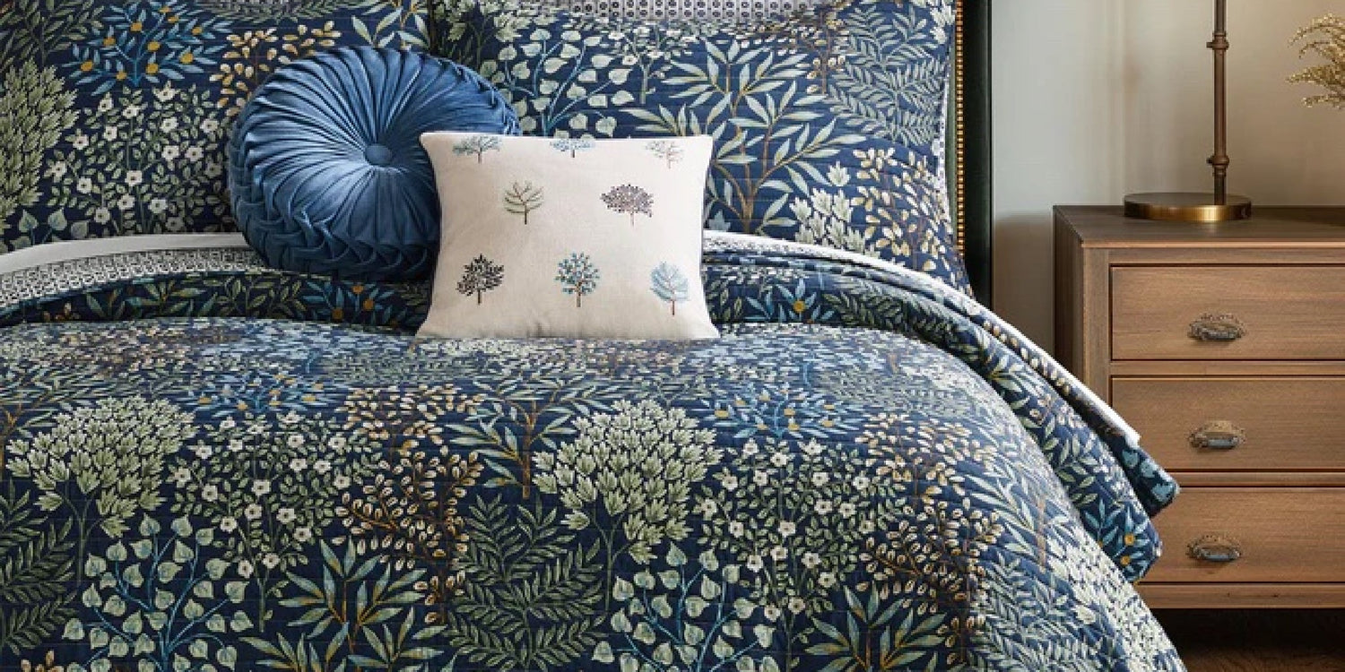 English Forest Collection - Navy - Quahog Bay Bedding