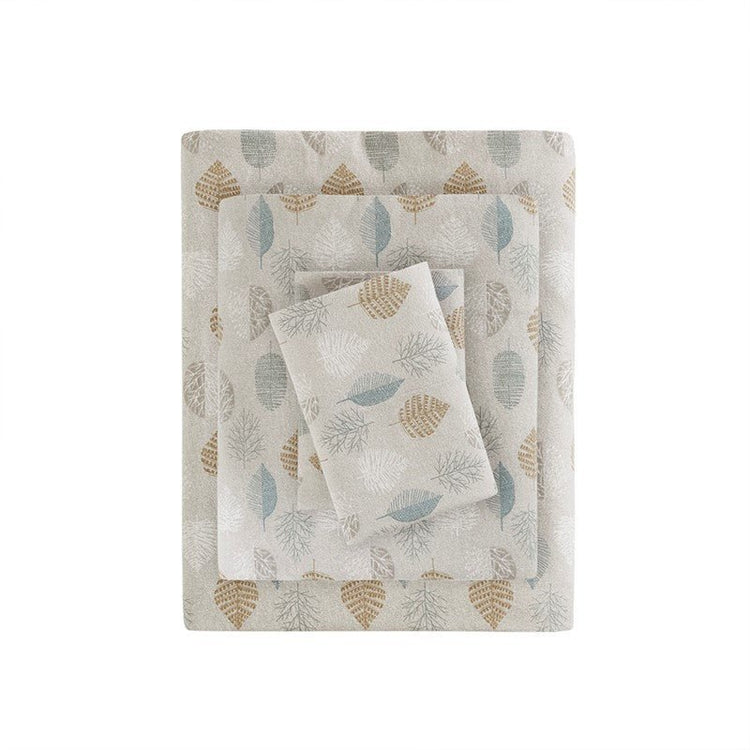 Fall Prints Flannel Sheets