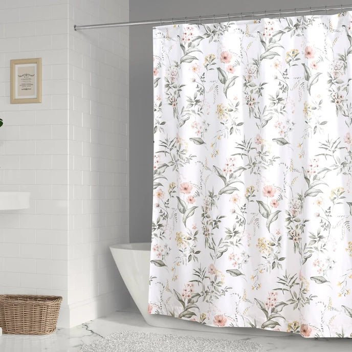 Floral Shower Curtains - Quahog Bay Bedding