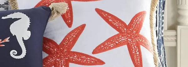 Nautical Accent Pillows - Quahog Bay Bedding