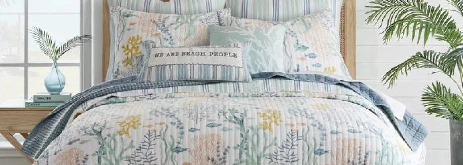 Ocean Meadow Collection - Quahog Bay Bedding