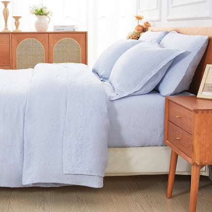 100% Linen Duvet Cover Set - Quahog Bay Bedding