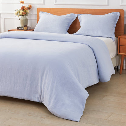 100% Linen Duvet Cover Set - Quahog Bay Bedding