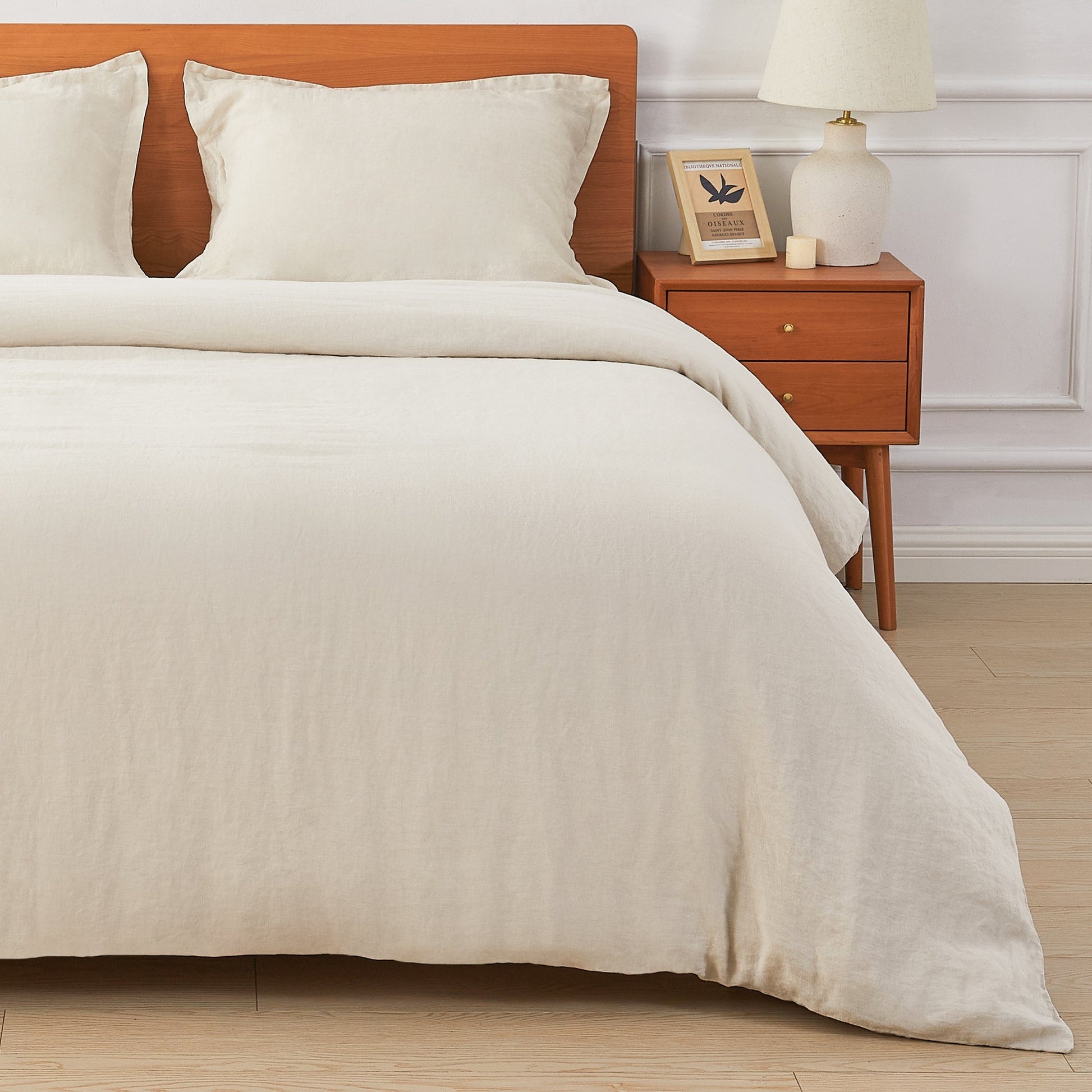 100% Linen Duvet Cover Set - Quahog Bay Bedding