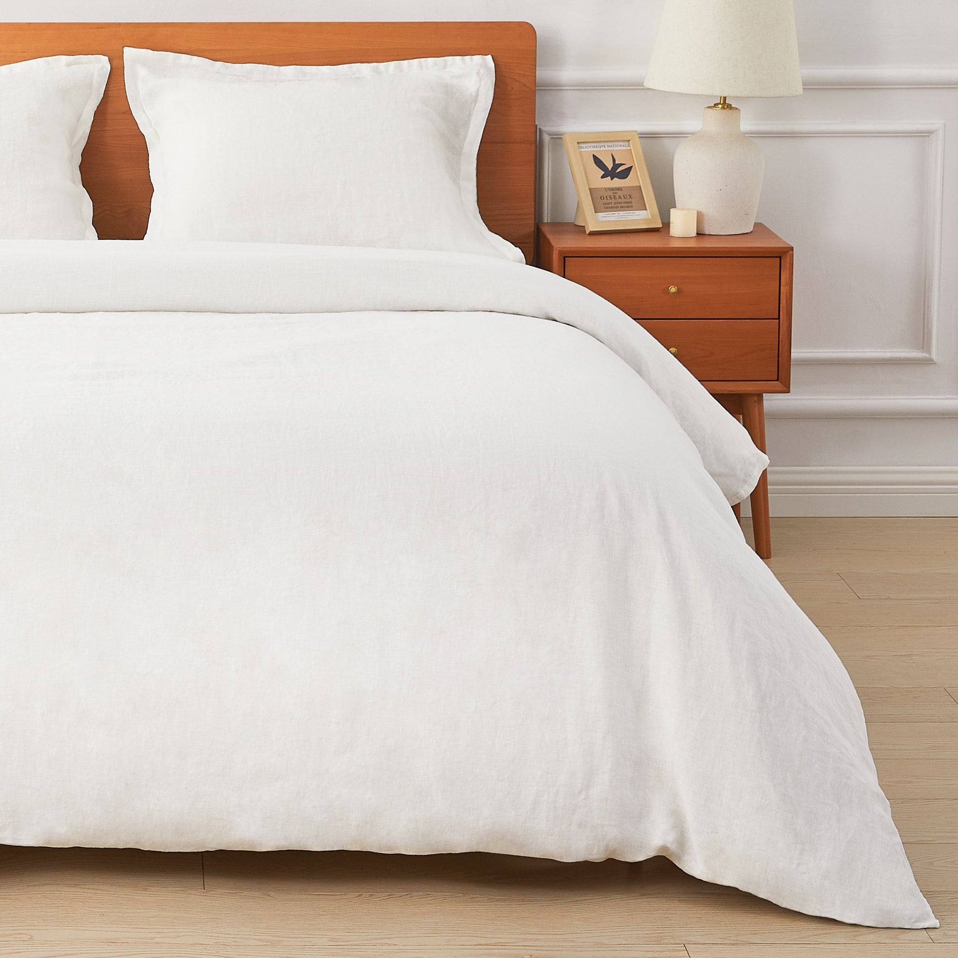 100% Linen Duvet Cover Set - Quahog Bay Bedding